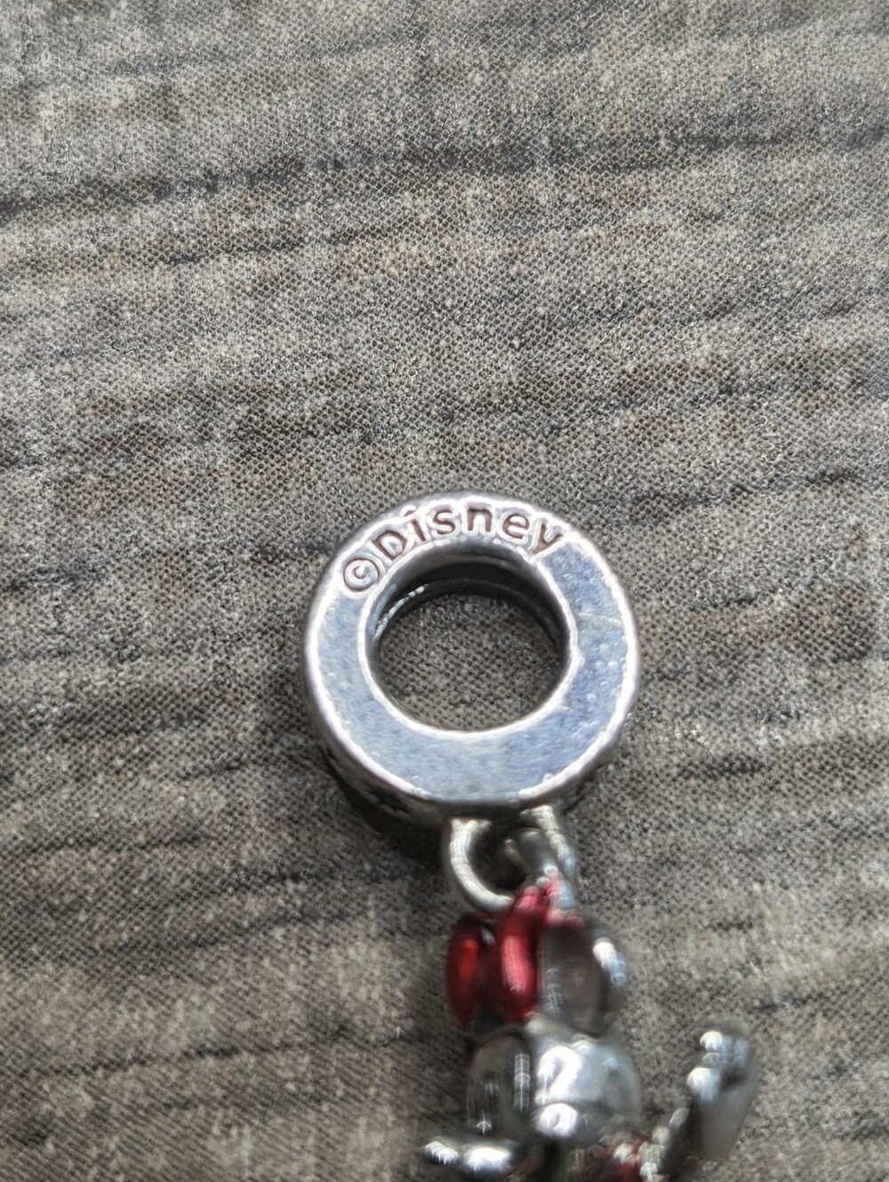 Authentic Pandora Minnie Mouse Ice Skating Dangle Charm Sterling silver - Picture 7 of 8
